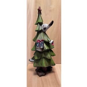 Vintage Tii Collection Charming Folk Art Holiday “Duck in Tree” Resin Figurine